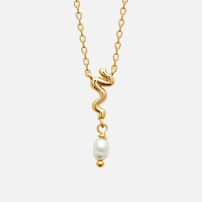 MKF Collection by Mia K. - Currents & Coast Pearl Necklace