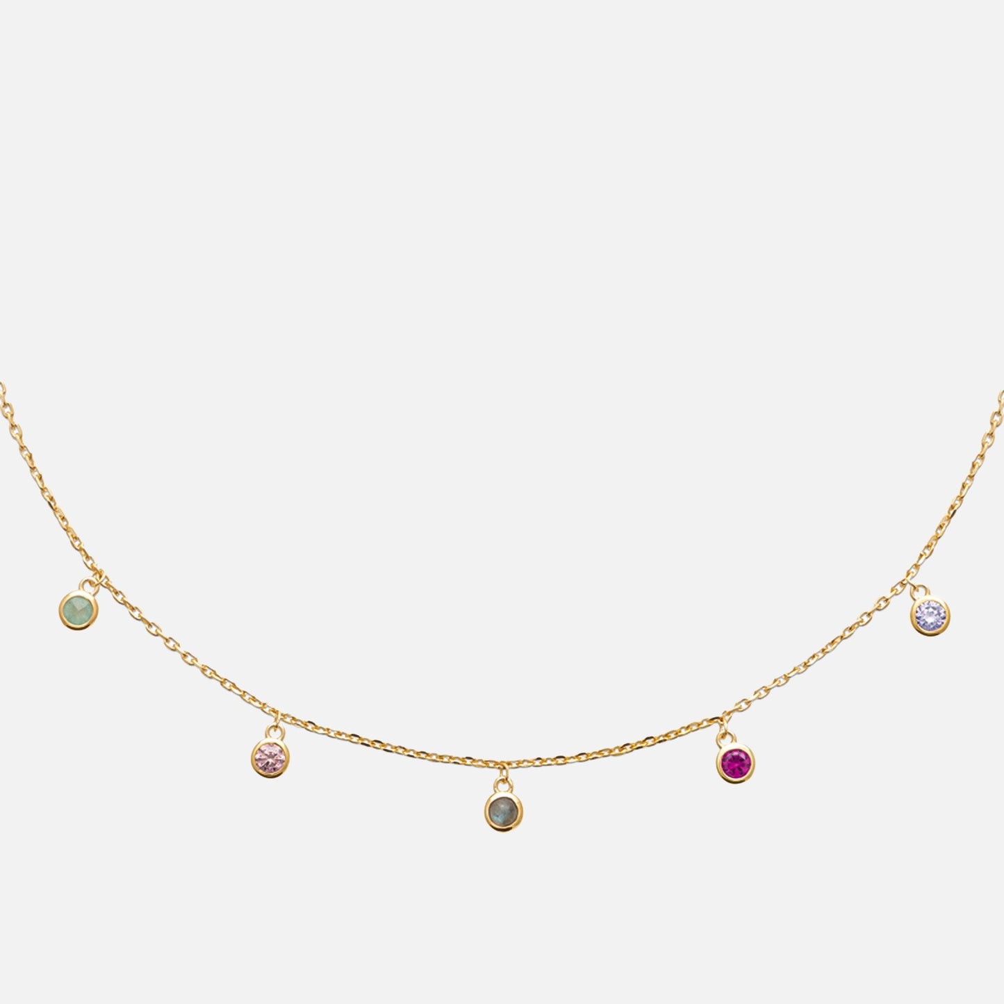 MKF Collection by Mia K. - Juno Pastel Bloom Choker