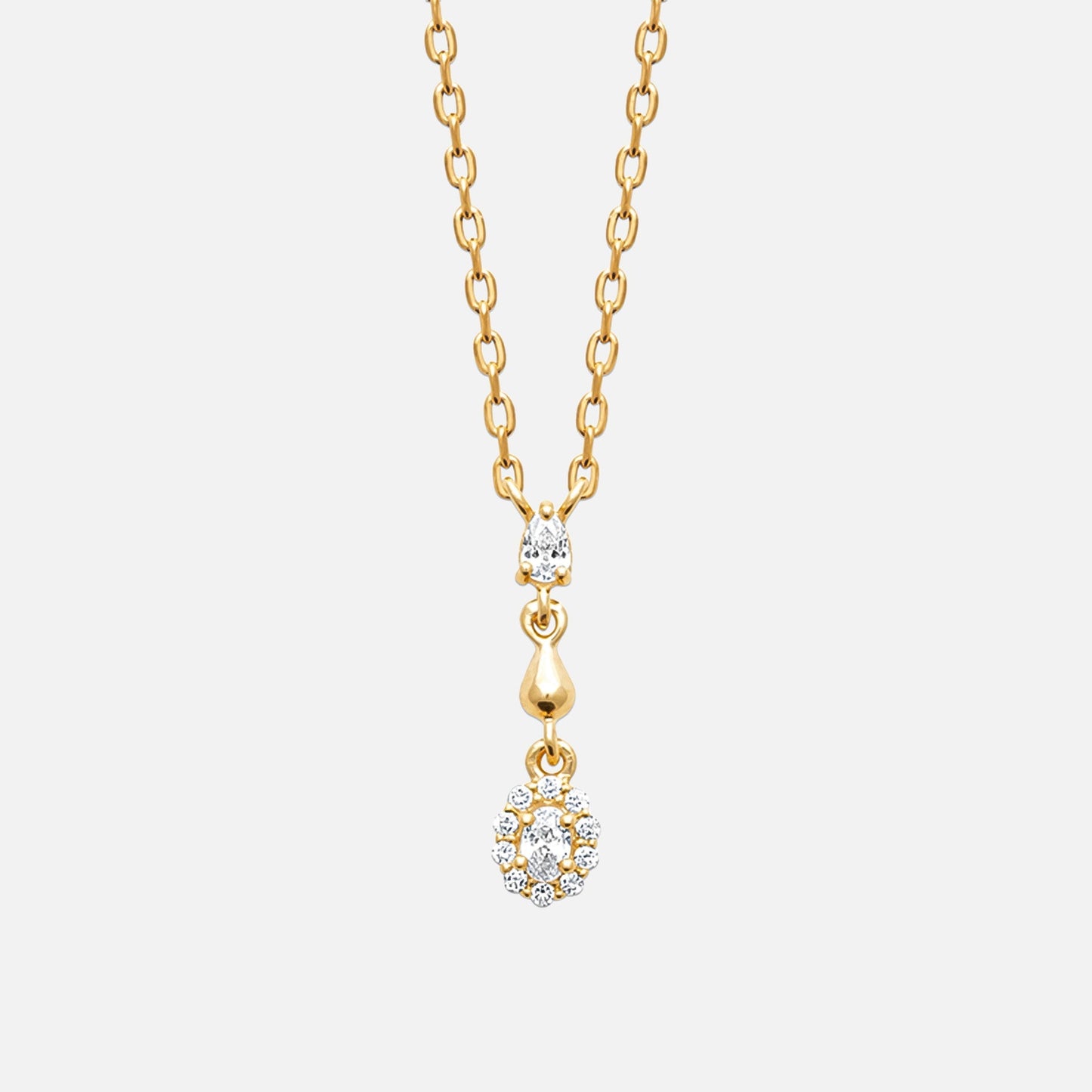 MKF Collection by Mia K. - Elianna Drop Pendant