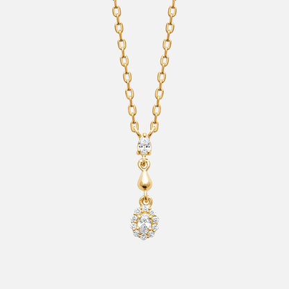 MKF Collection by Mia K. - Elianna Drop Pendant