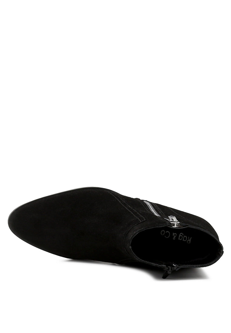 Bauena Ankle Boots With Zip Closure