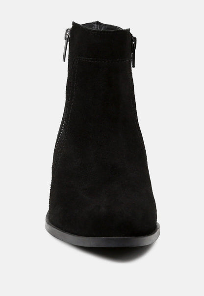 Bauena Ankle Boots With Zip Closure