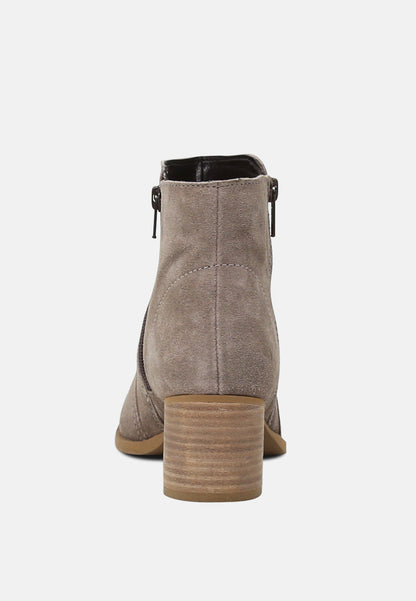 Bauena Ankle Boots With Zip Closure