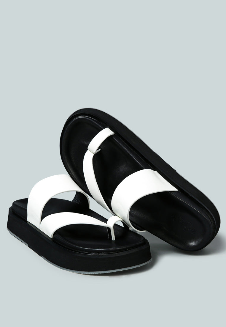 Bullock Slip-On Leather Sandal