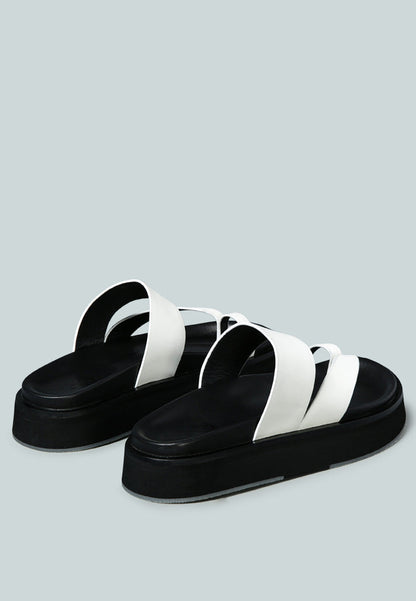 Bullock Slip-On Leather Sandal