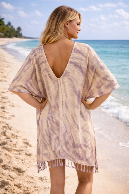 One Size Everyday Cover Up Towel – Beach Perfect, Plum