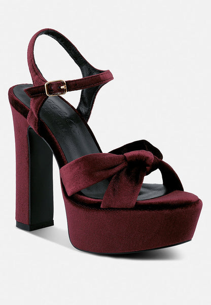 Liddel Platform Heel Sandals