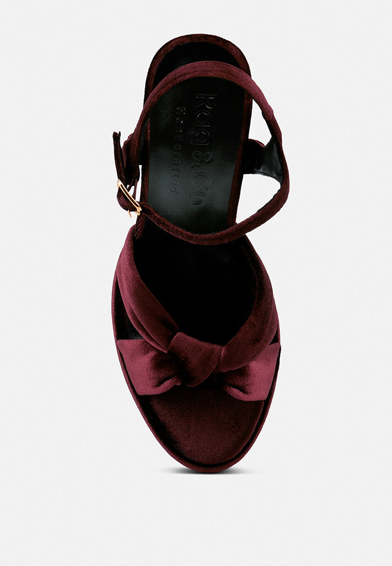 Liddel Platform Heel Sandals
