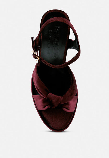 Liddel Platform Heel Sandals