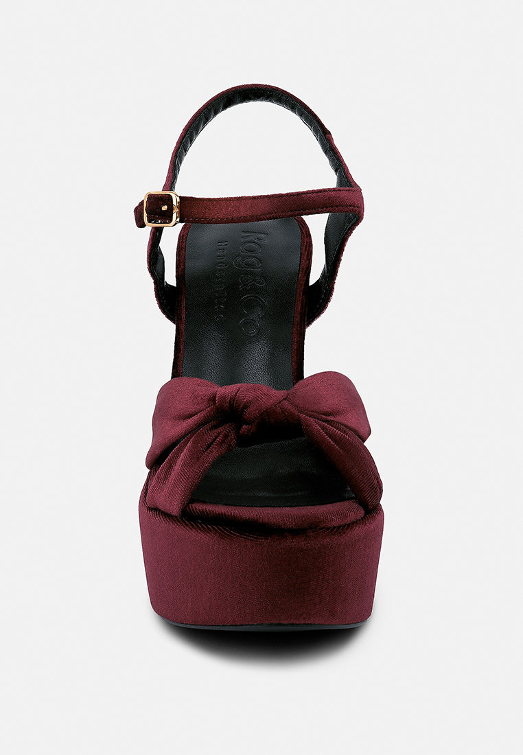 Liddel Platform Heel Sandals