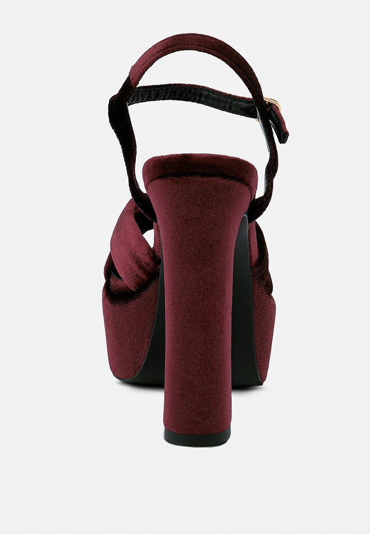Liddel Platform Heel Sandals