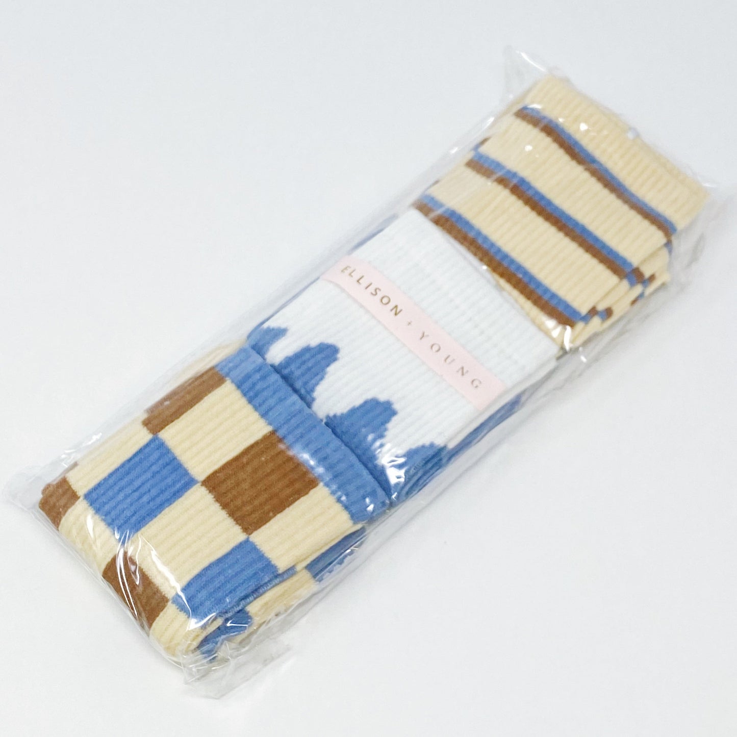 Trendy Pattern Trio Socks Set