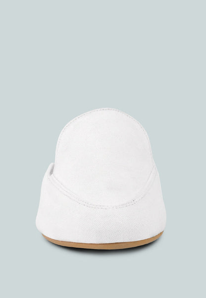 Calico Organic Canvas Mules