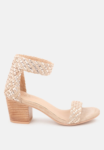 Carla Stacked Heel Sandal