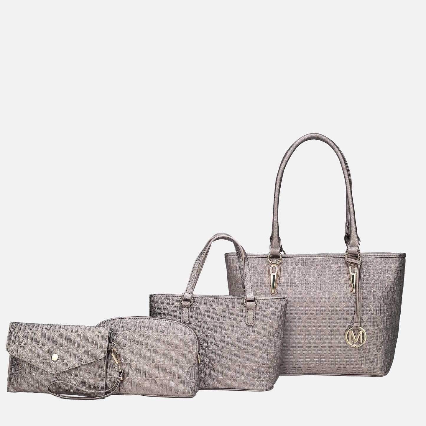 MKF Collection by Mia K. - Edelyn Signature Tote Bag and Set
