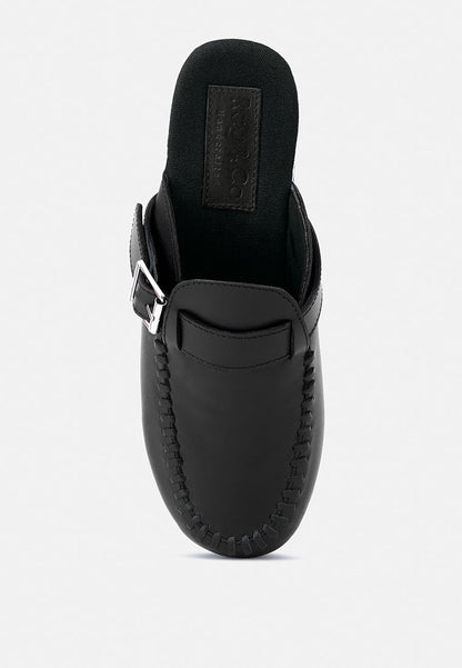 Choctav Handcrafted Leather Clogs