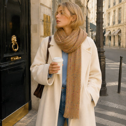 Color Stitch Cozy Scarf