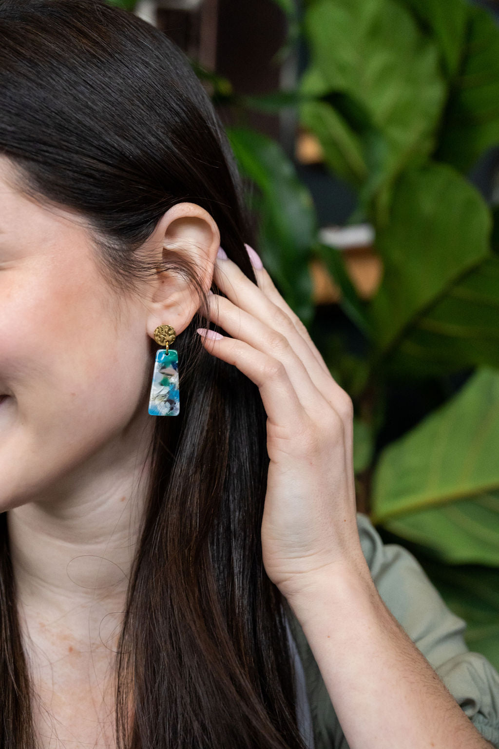 Mia Mini Earrings - Spring Fling