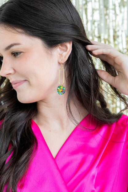 Mila Earrings - Mermaid