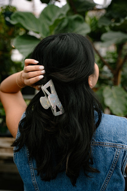 Beverly Hair Claw - Opalite