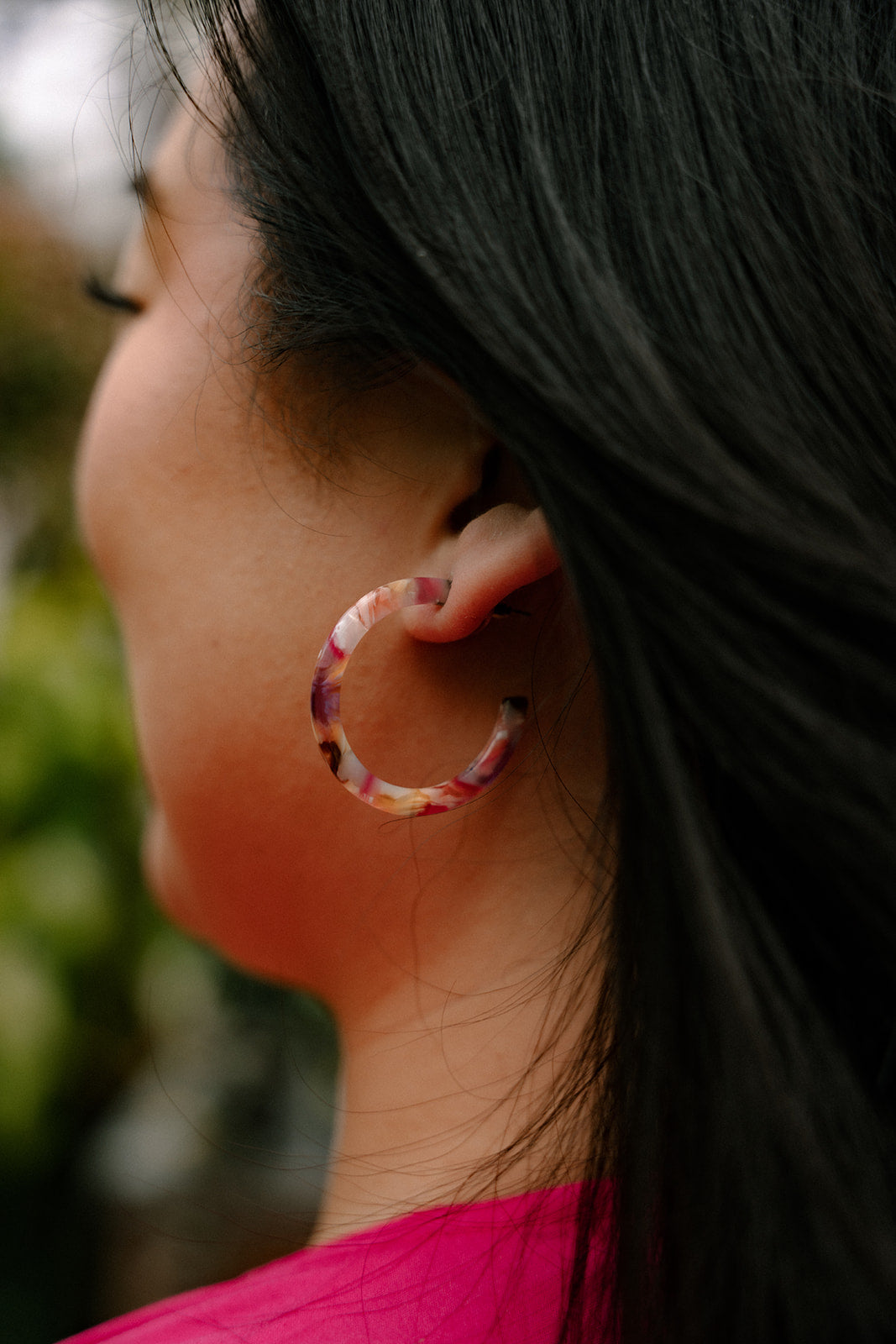 Camy Hoops - Mosaic