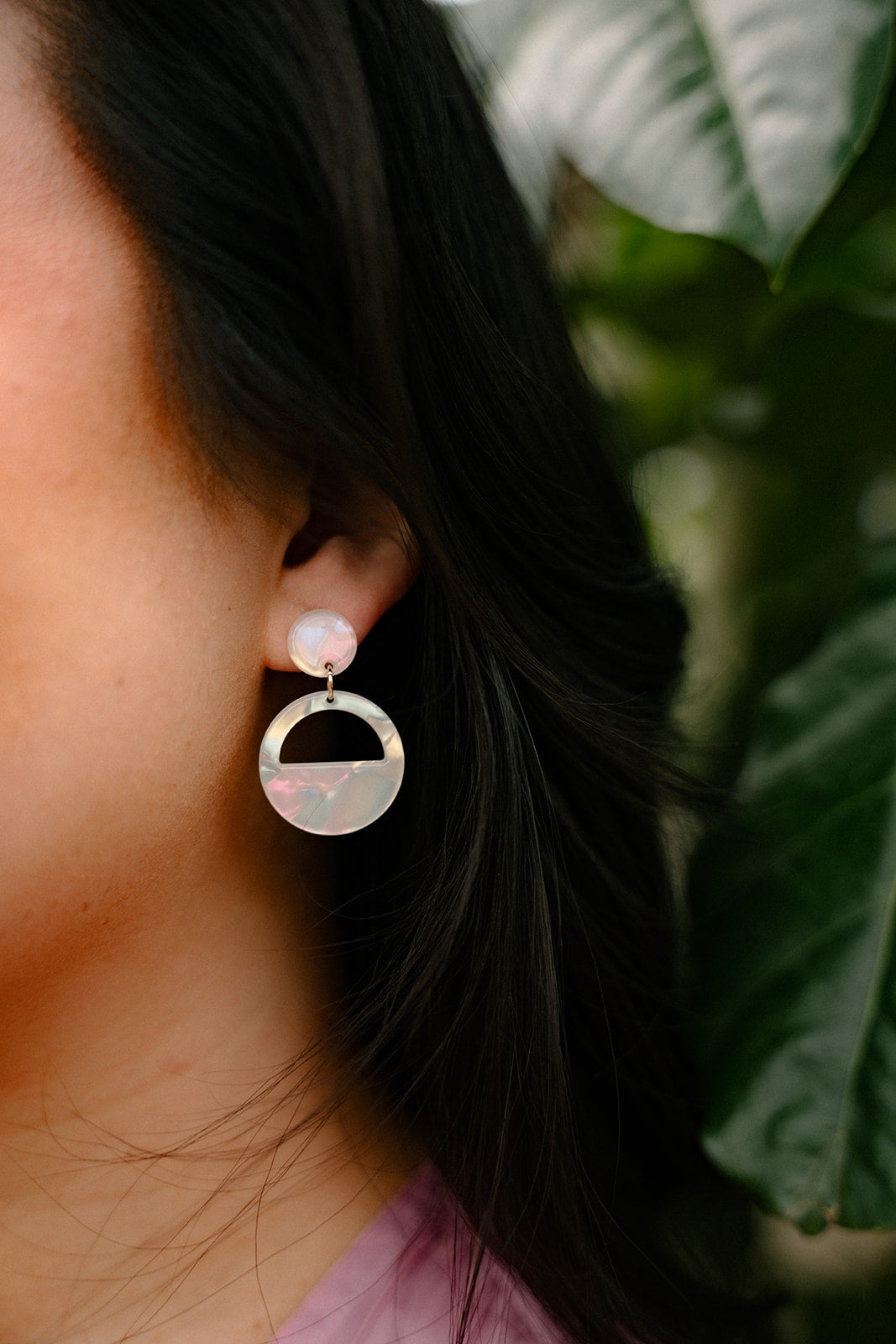 Lettie Earrings - Opalite