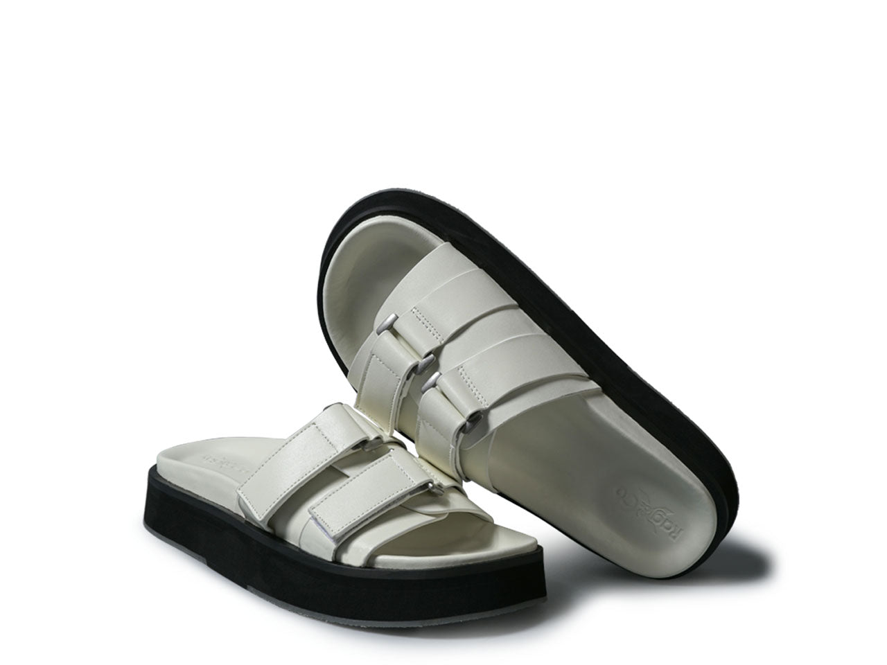 Aniston Buckled Flatform Slip-On Sandal