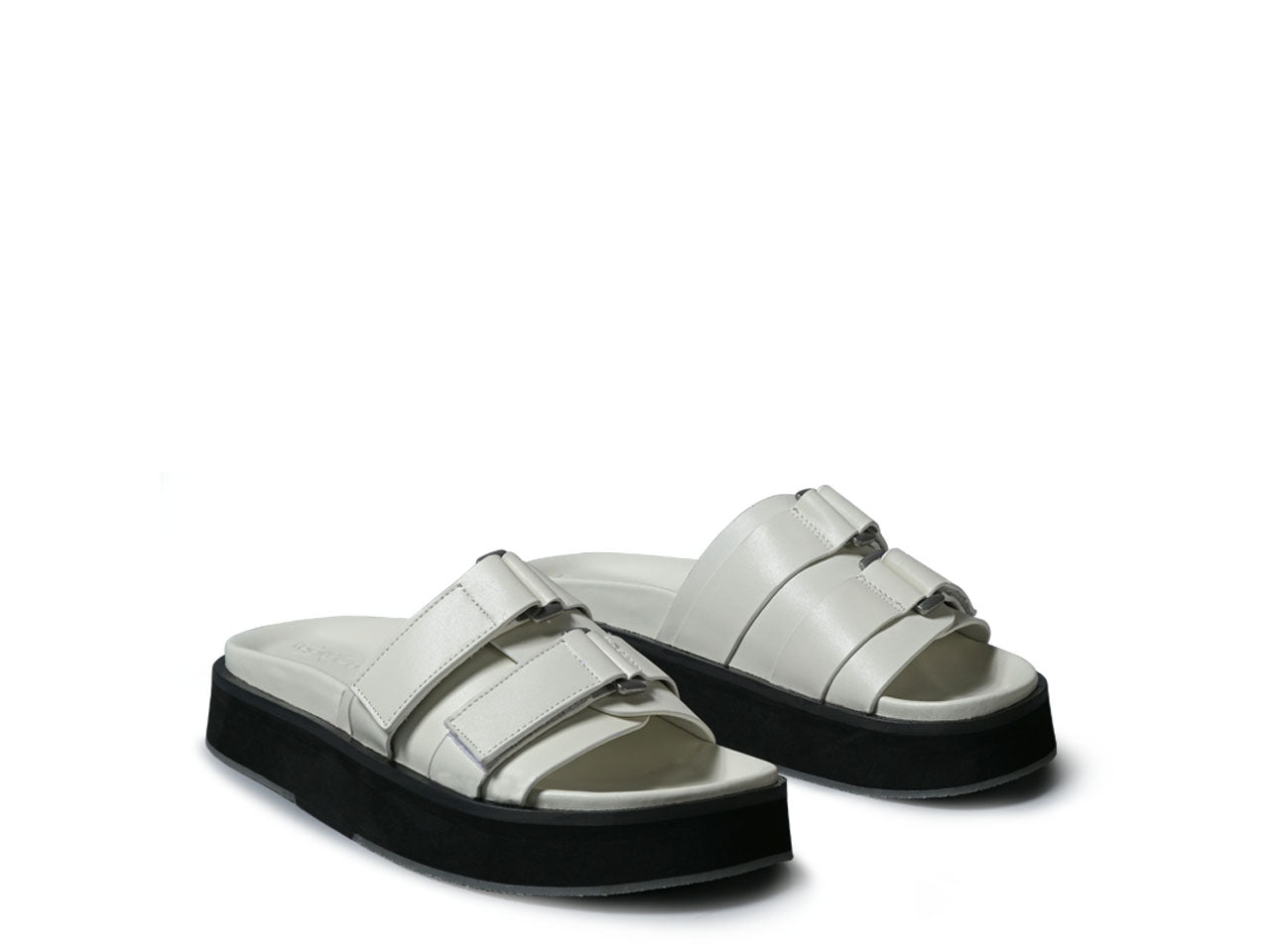 Aniston Buckled Flatform Slip-On Sandal