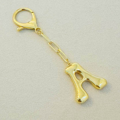 Whimsy Balloon Letter Initial Bag Charm