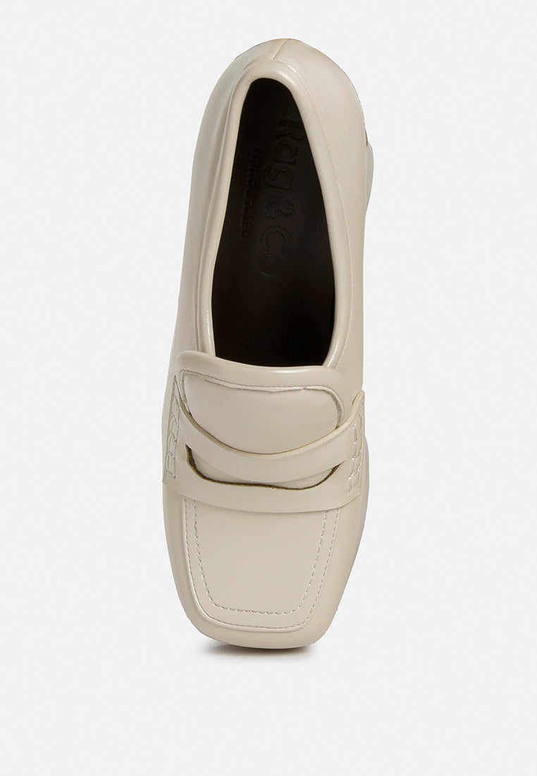 Gilliam High Platform Wedge Loafers