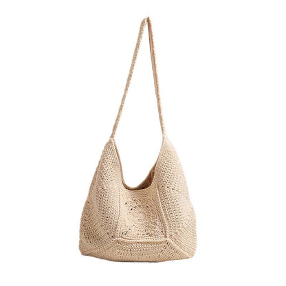 Raquel Crochet Hobo Shoulder Bag