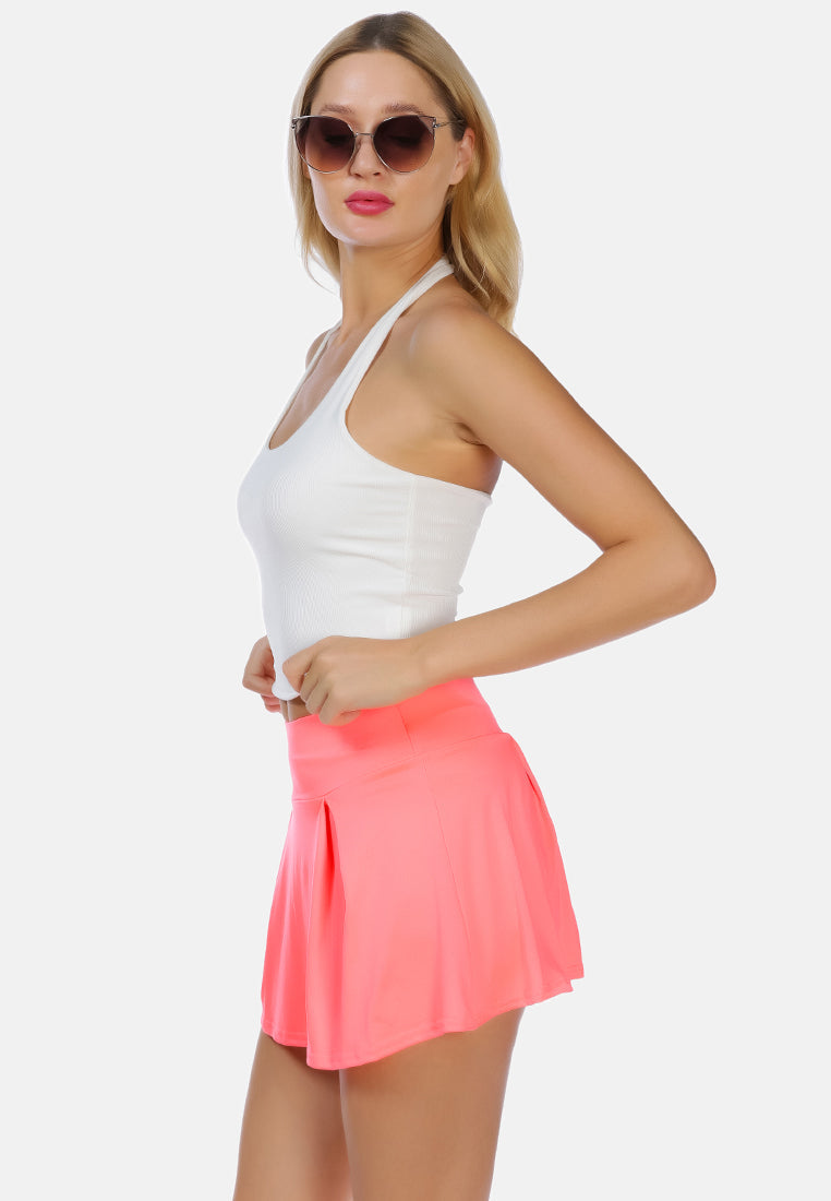 Knitted A Line Mini Skirt