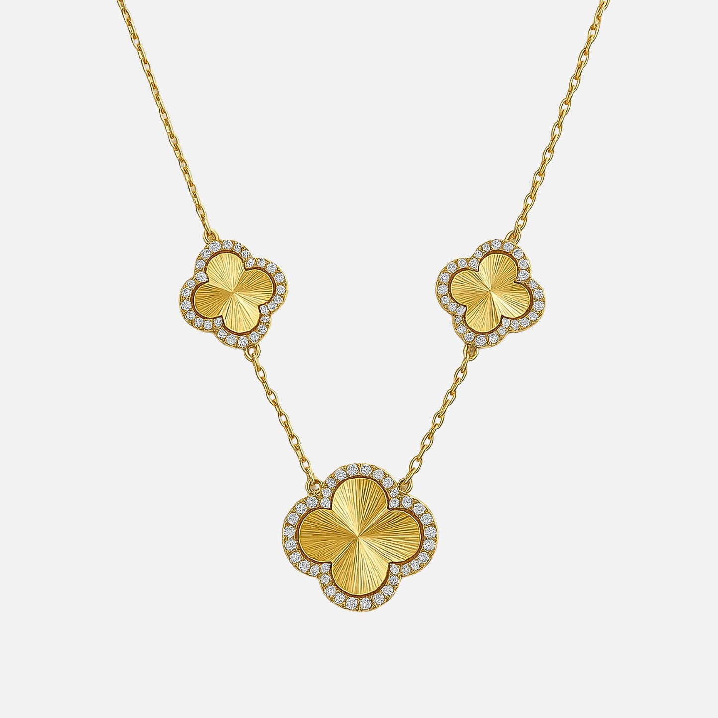 MKF Collection by Mia K. - Soleil Pendant Necklace