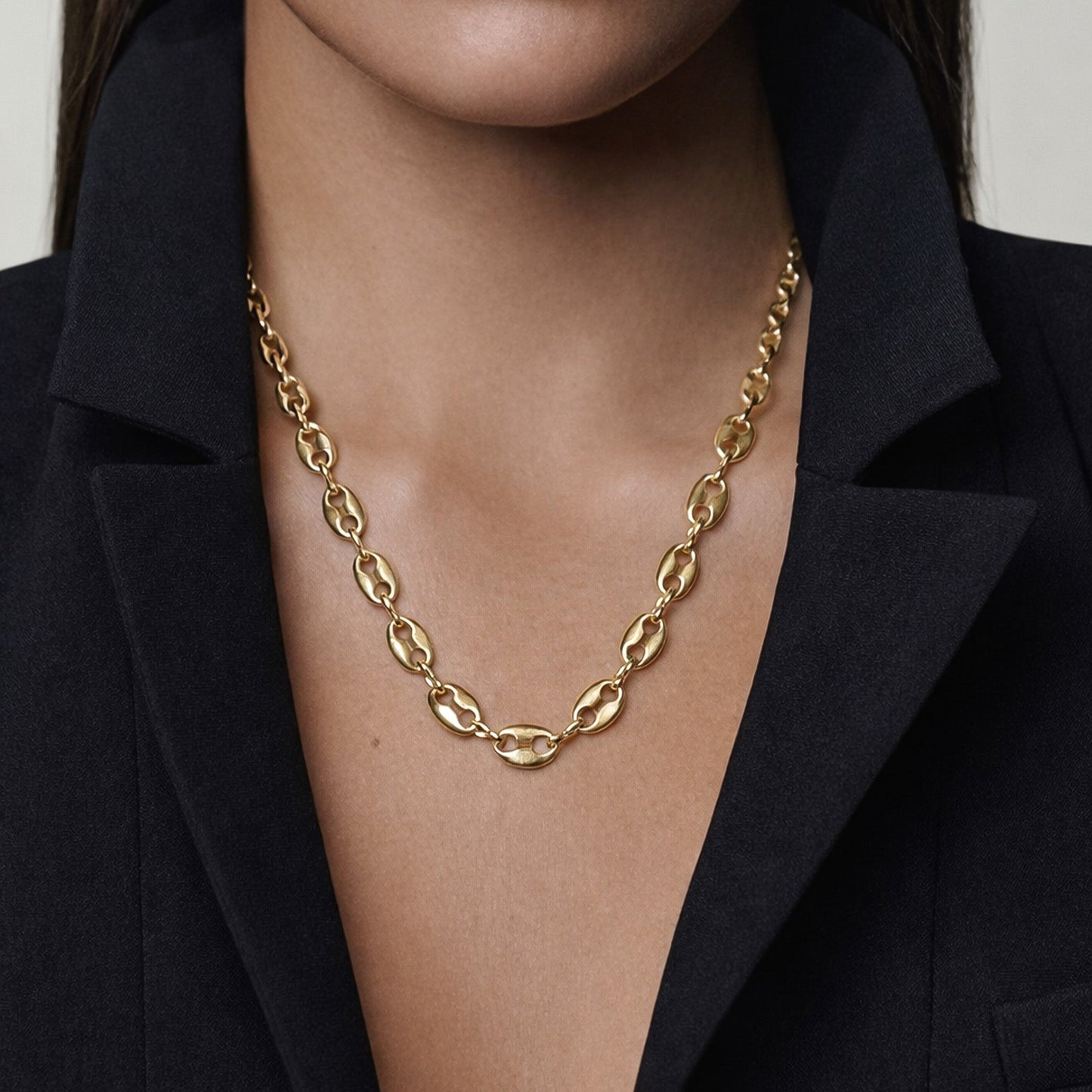 MKF Collection by Mia K. - Orbit Chain Necklace
