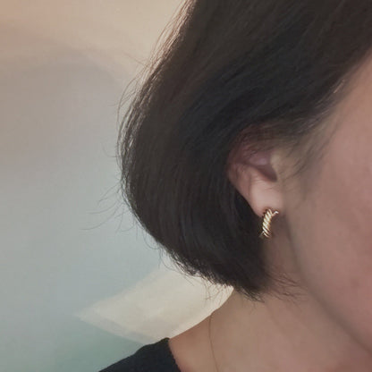 Lean On Two Tone Earrings