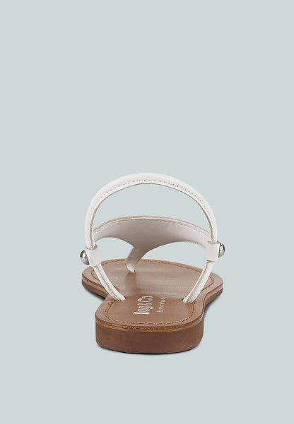 Madeline Flat Thong Sandals