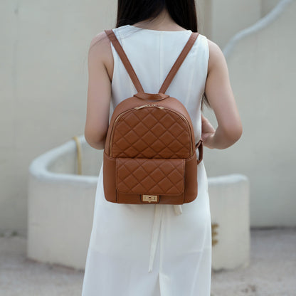 MKF Collection by Mia K. - Dimitria Quilted Backpack