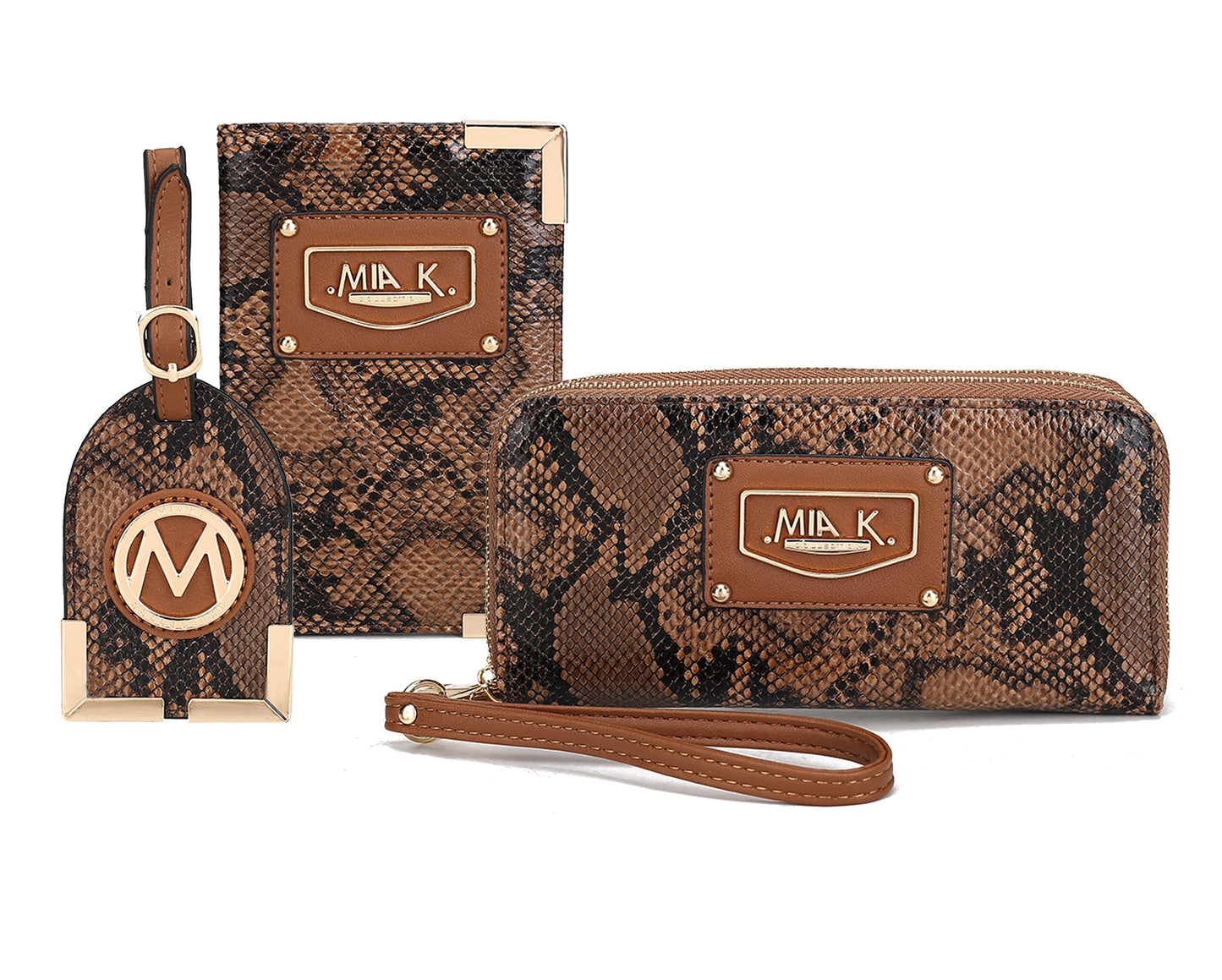 MKF Collection by Mia K. - Darla Wallet and Travel Set