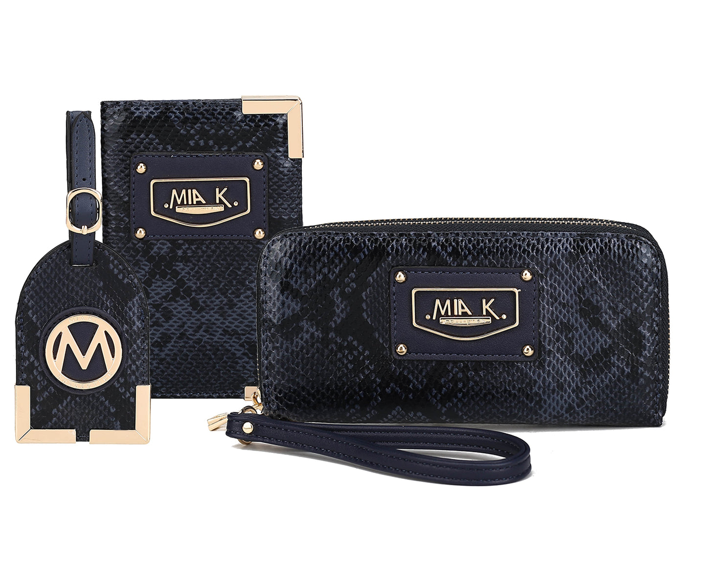 MKF Collection by Mia K. - Darla Wallet and Travel Set