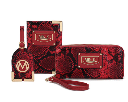 MKF Collection by Mia K. - Darla Wallet and Travel Set