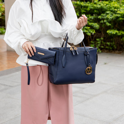 MKF Collection by Mia K. - Bruna Tote Bag and Wallet Set