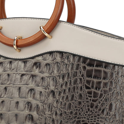 MKF Collection by Mia K. - Phoebe Tote Bag and Wallet Set
