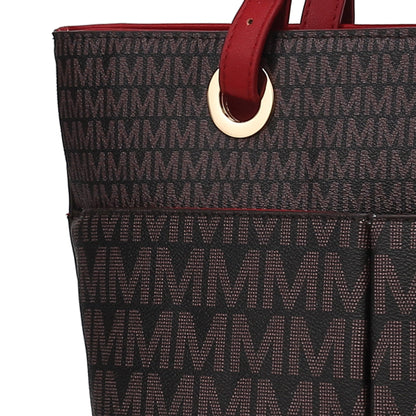 MKF Collection by Mia K. - Lori Signature Tote Bag