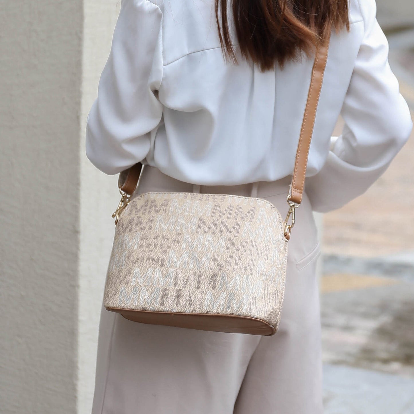 MKF Collection by Mia K. - Hattie Signature Tote Bag and Set