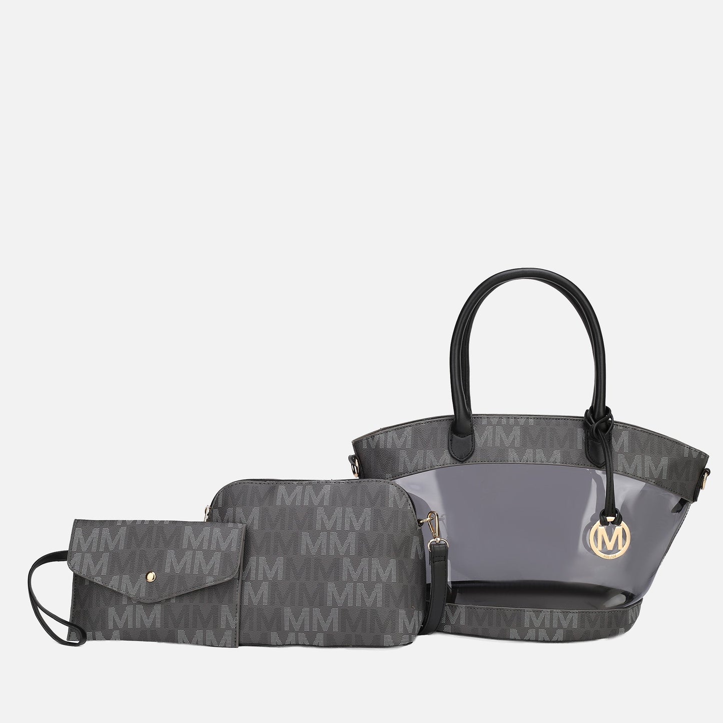 MKF Collection by Mia K. - Hattie Signature Tote Bag and Set
