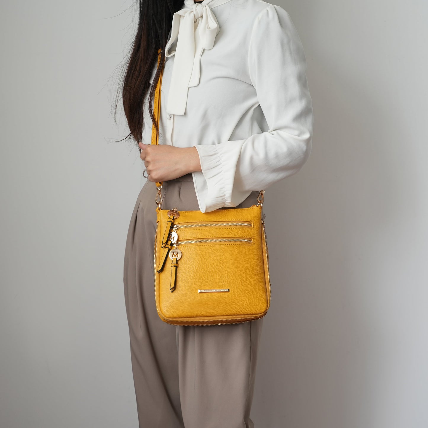 MKF Collection by Mia K. - Angelina Expandable Crossbody Bag