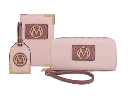 MKF Collection by Mia K. - Darla Wallet and Travel Set