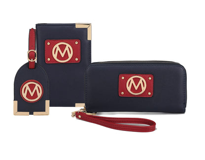 MKF Collection by Mia K. - Darla Wallet and Travel Set