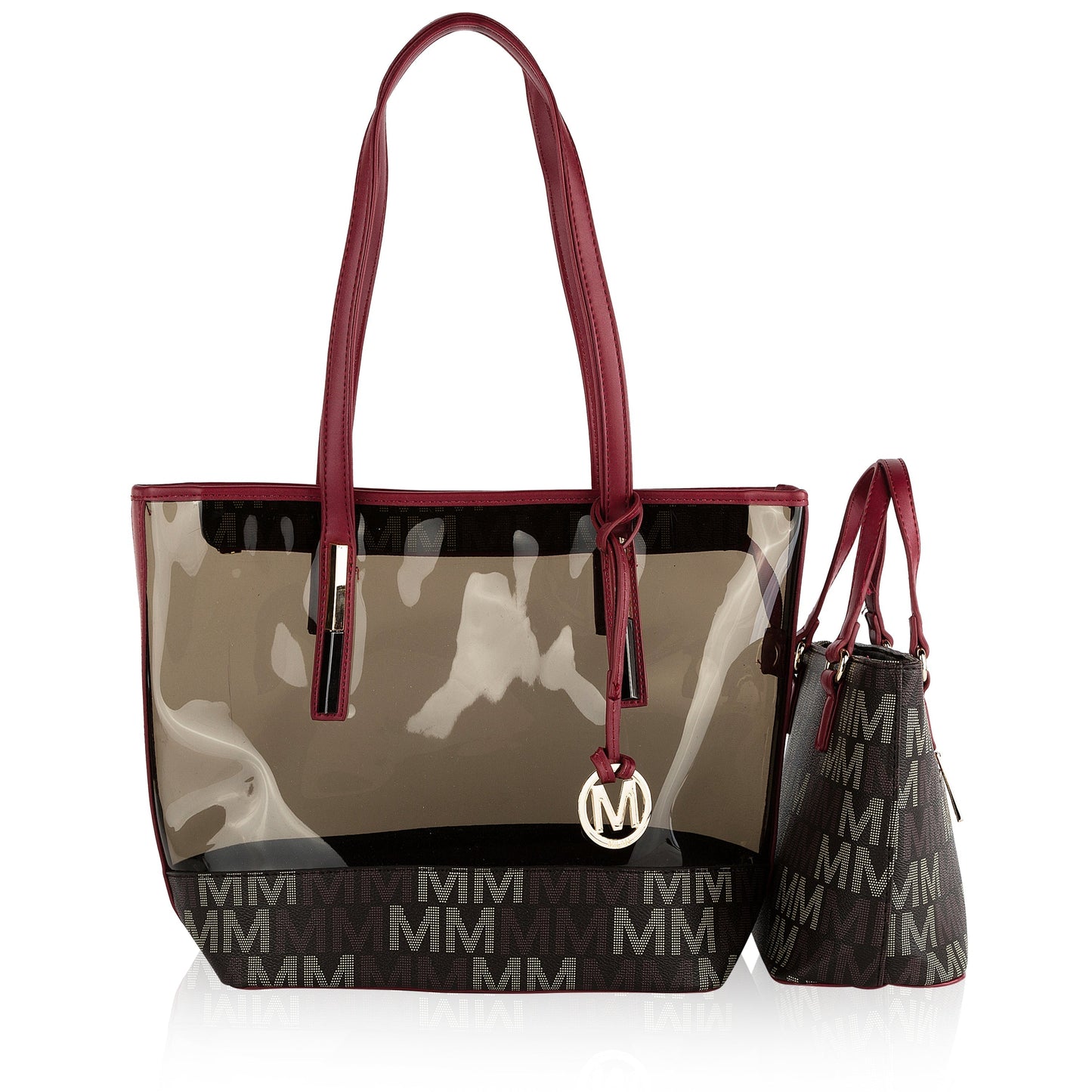 MKF Collection by Mia K. - Tayla Signature Tote Bag and Mini Tote Set