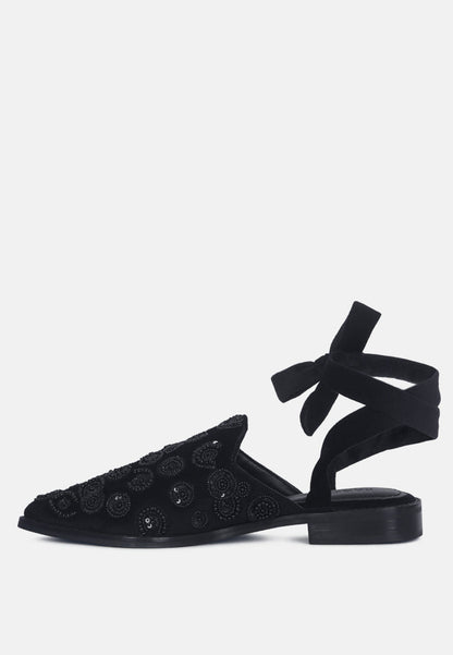 Mande Embroidered Mules